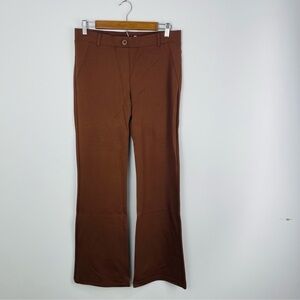BetaBrand Womens Brown Ponte Bootcut Pants Leggings Size XL
